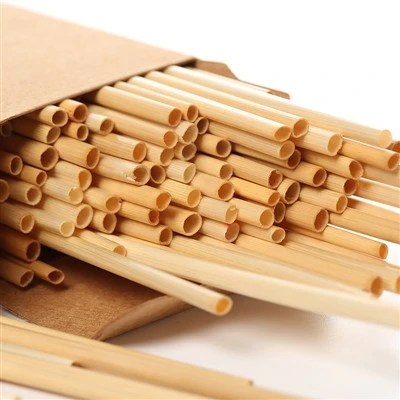 Pailles à boire au blé